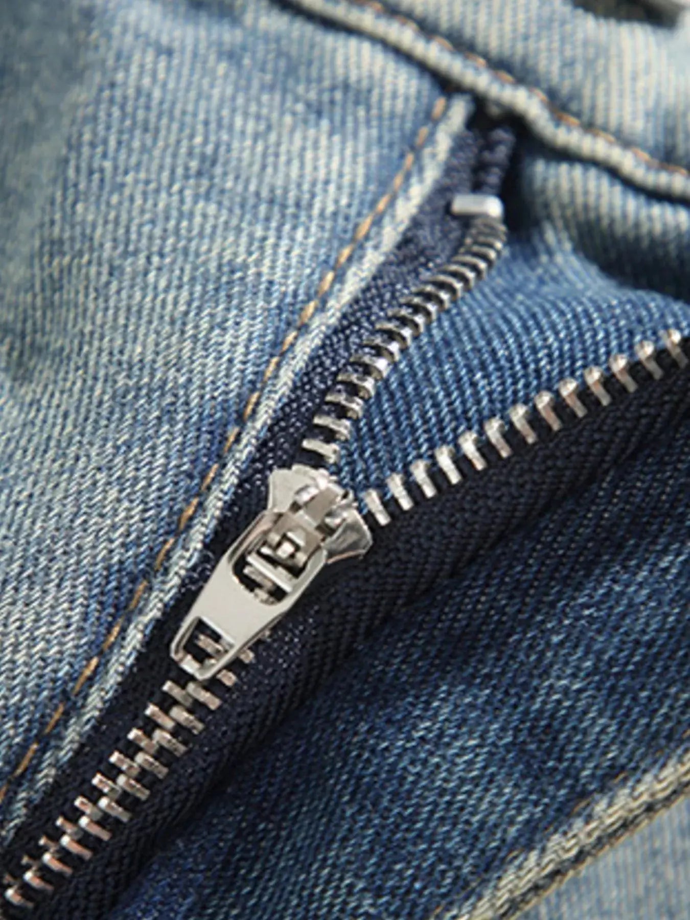 Men's Plus Size Vintage Wash Wide Leg Jeans Simply Love
