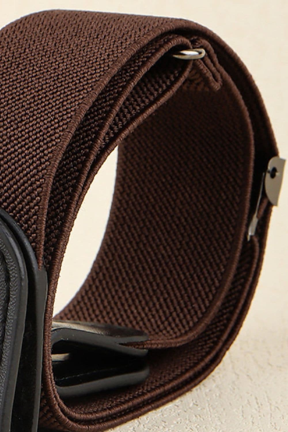 PU Elastic Snap Closure Belt.