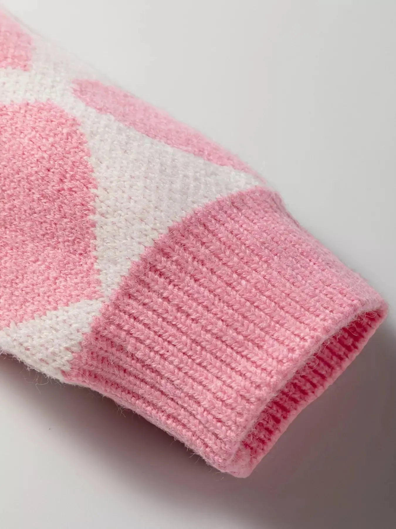 Valentine Heart Round Neck Sweater Simply Love