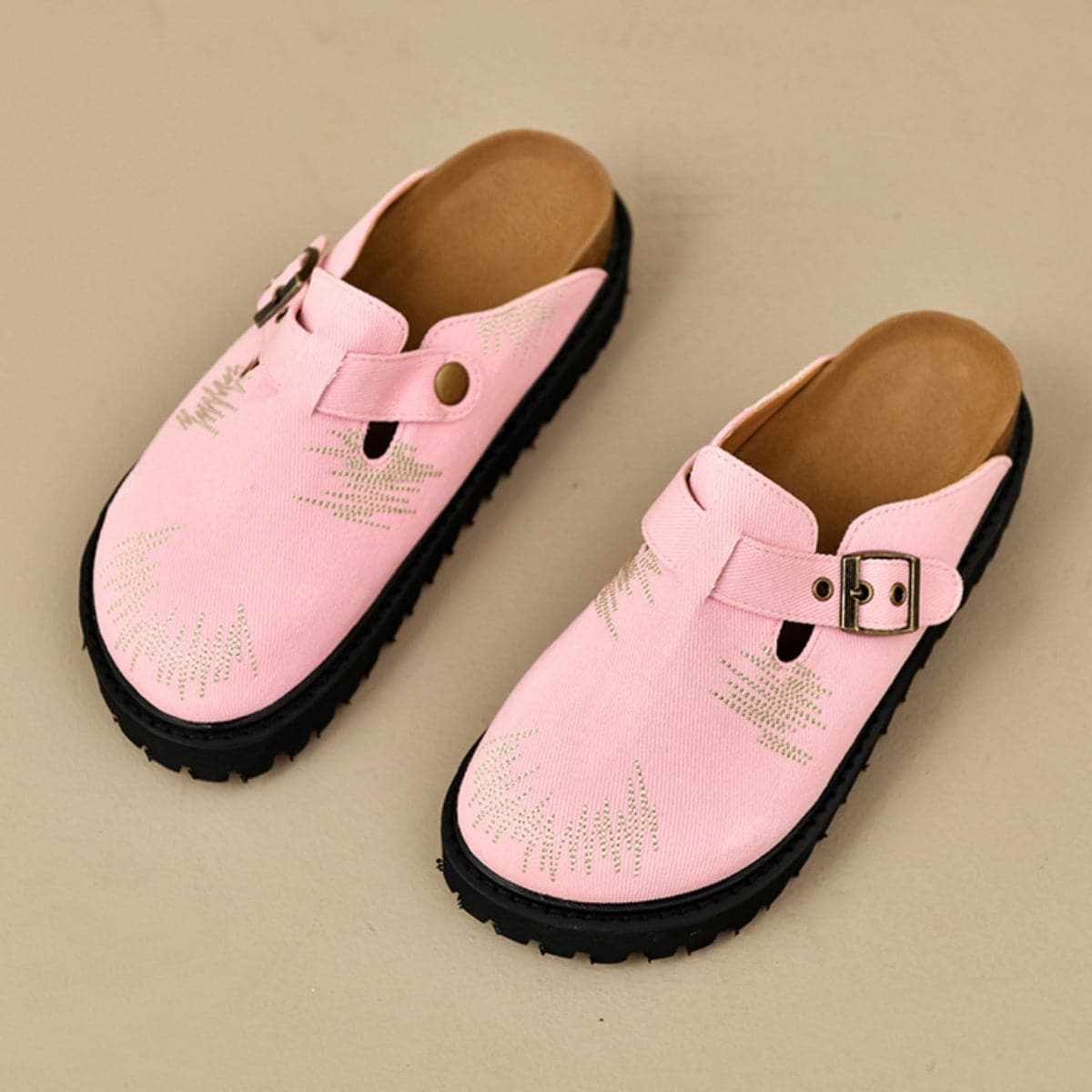 Round Toe Platform Loafers.