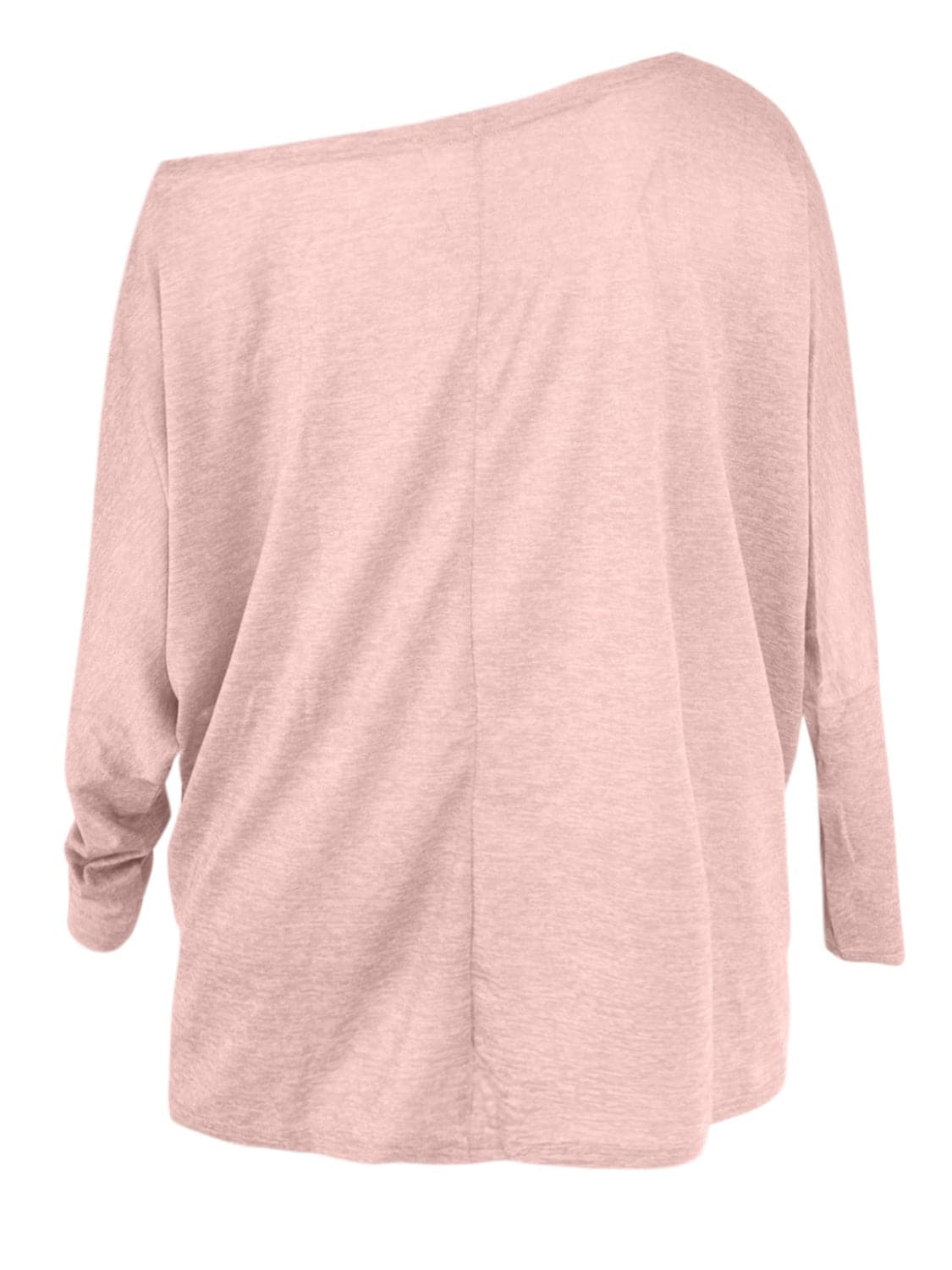 Asymmetrical long sleeve tee with button