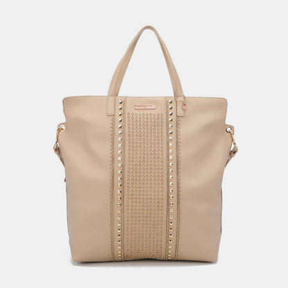 Nicole Lee USA Studded Large Tote Bag.