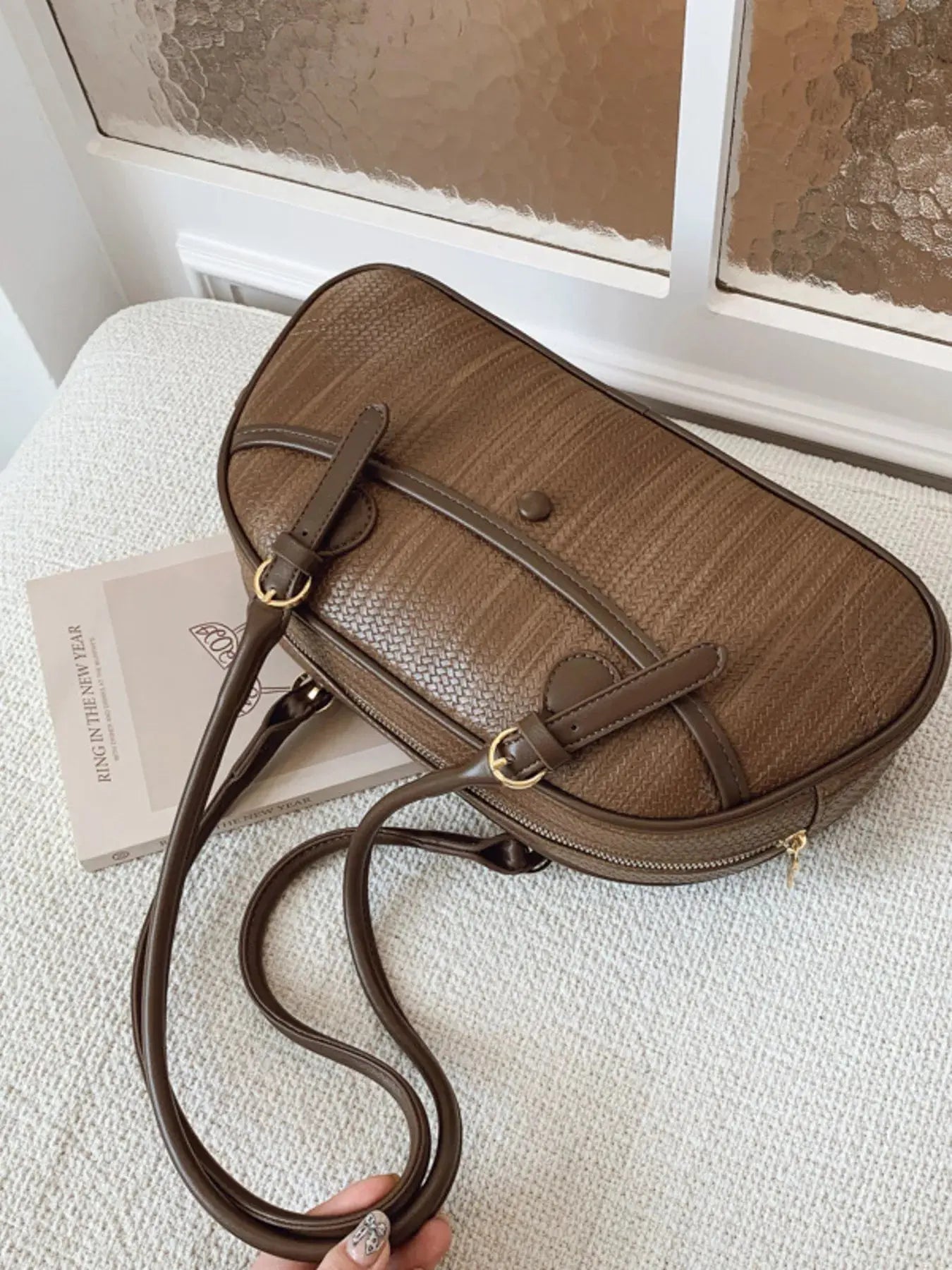 Vintage Buckle Shoulder Bag Simply Love
