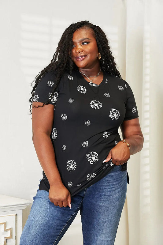 Double Take: Dandelion Print Tee - Love Salve