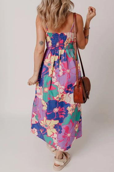 Good Vibes & Garden Blooms Maxi Dress