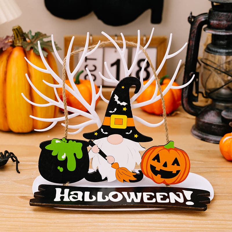 Spooky Halloween trick or treat hanging decor