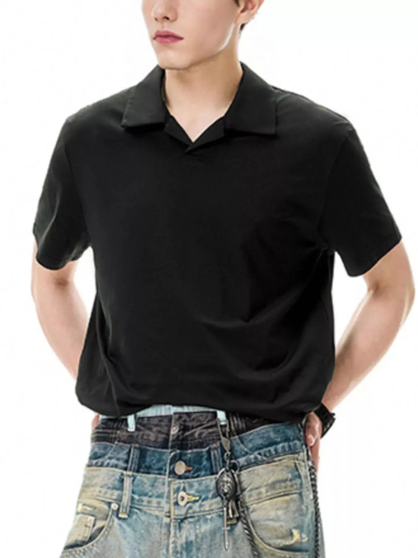 Men's Classic Fit Short Sleeve Polo Simply Love