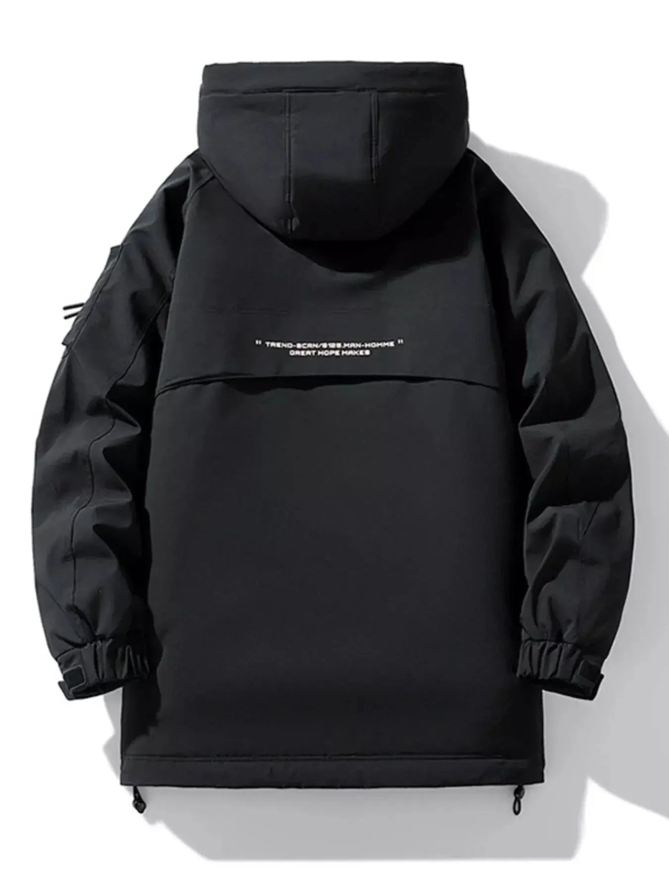 Men's Plus Size Urban Style Hooded Winter Padded Jacket Simply Love