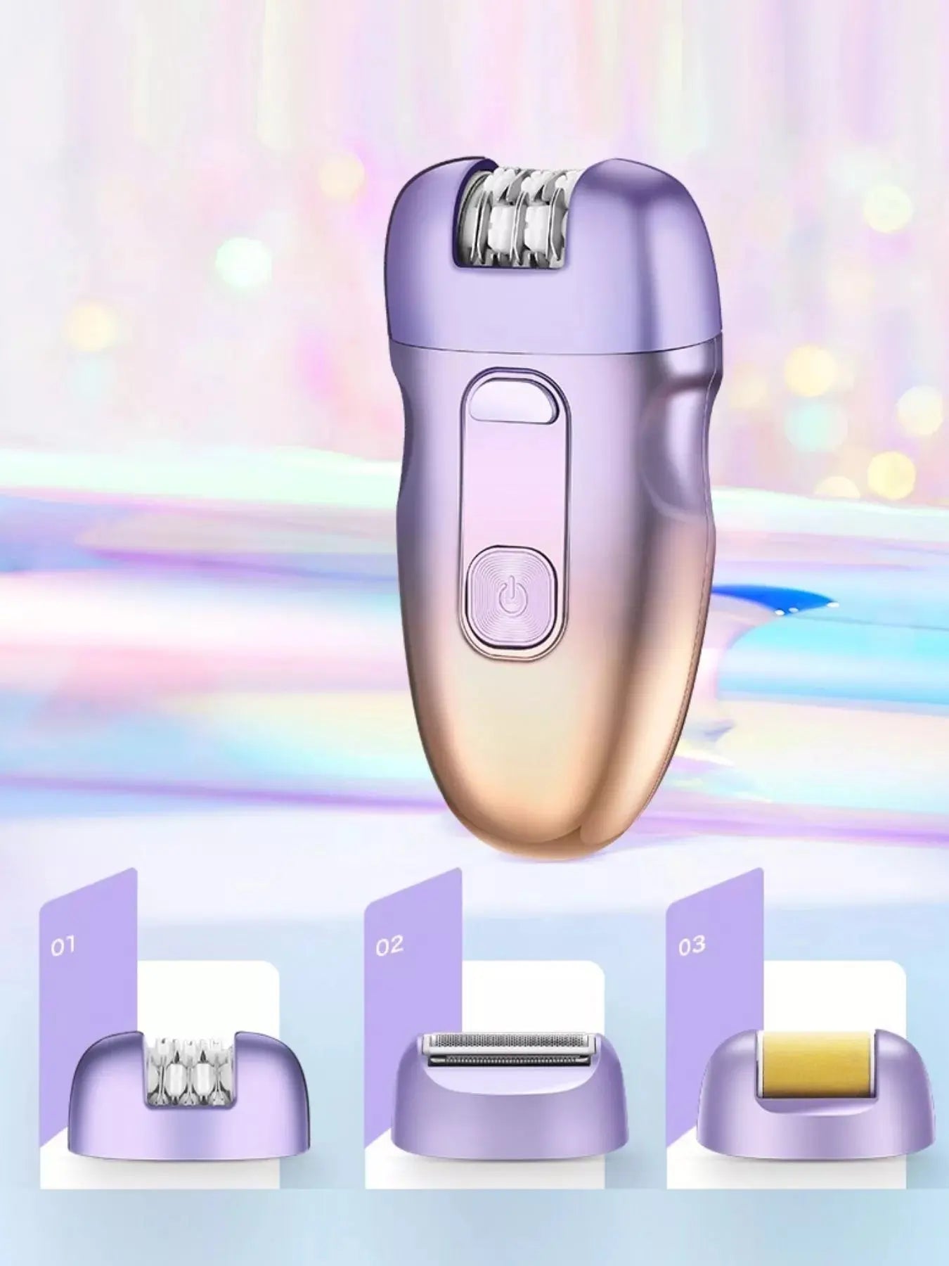 3 in 1 Portable Hair Removal Epilator Simply Love
