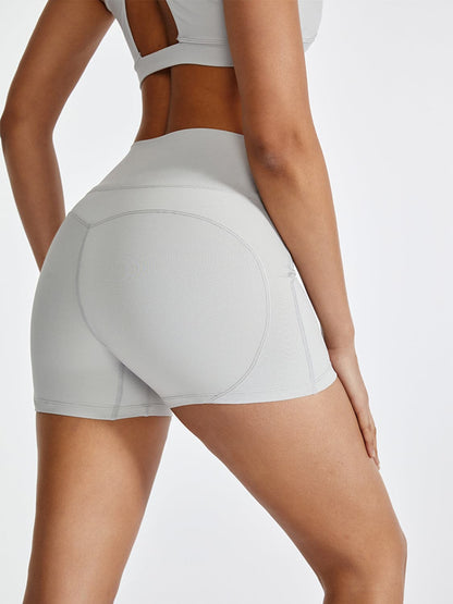 High Waist Active Shorts.