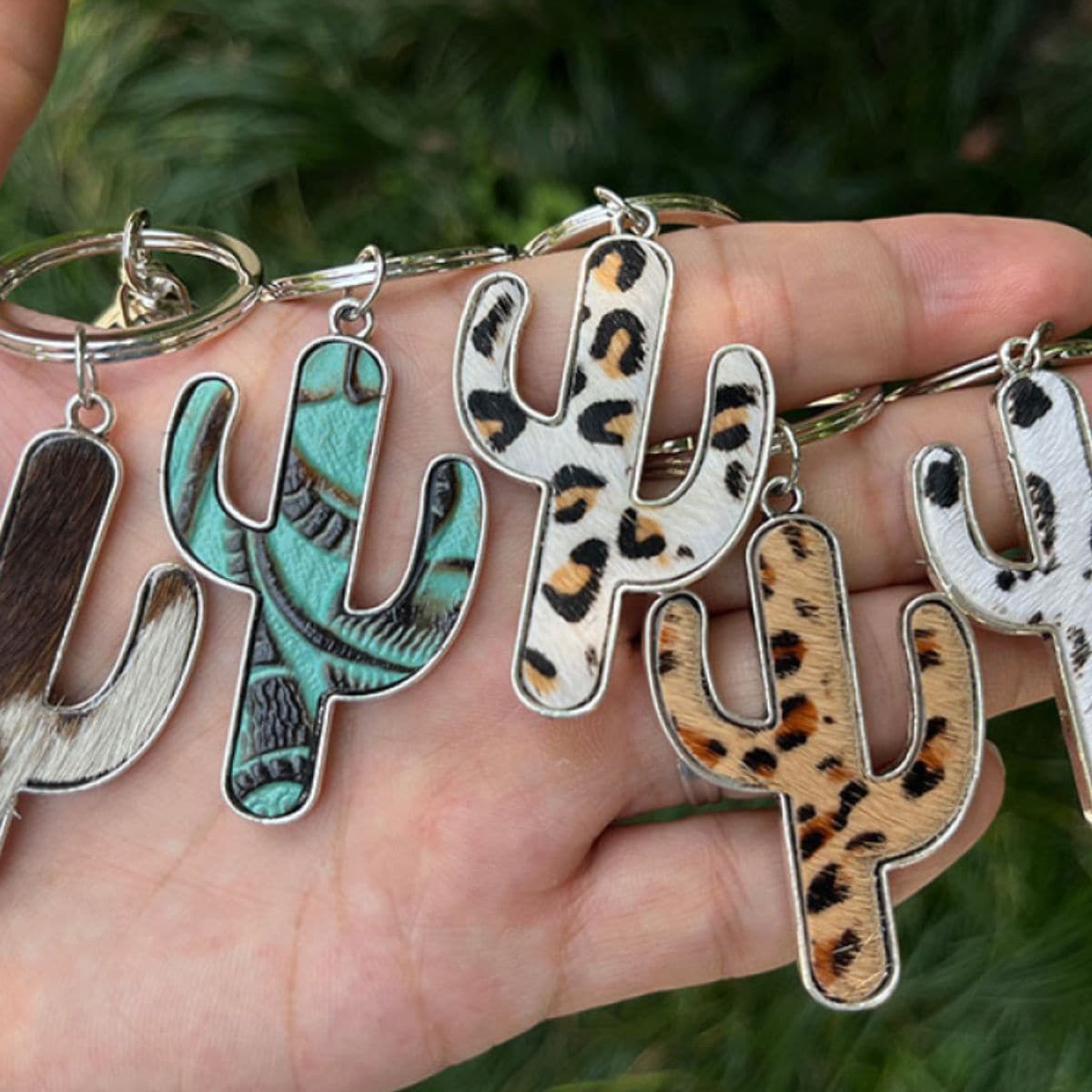 Cactus Shape Key Chain.