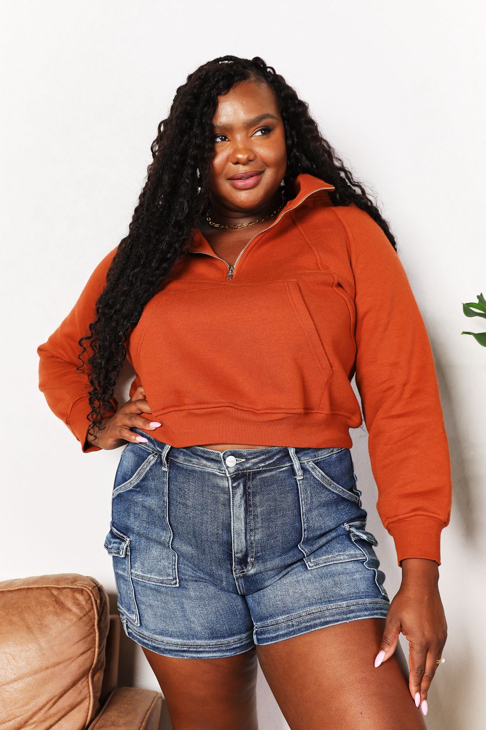 Double Take: Cozy Half-Zip Hoodie