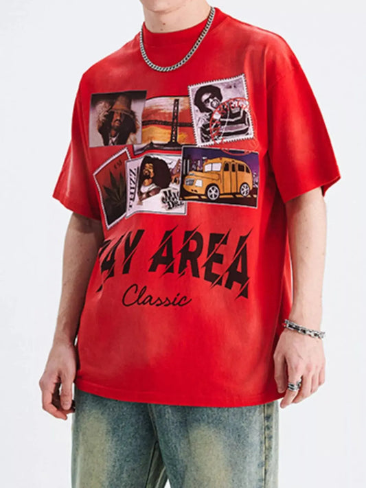 Men's Graphic Short Sleeve T-Shirt Simply Love