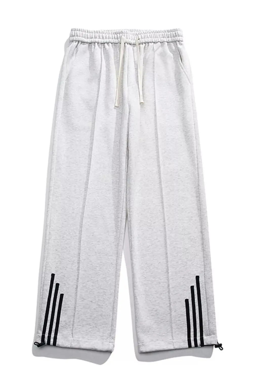 Men's Plus Size Casual Loose Fit Sweatpants With Striped Detail Simply Love