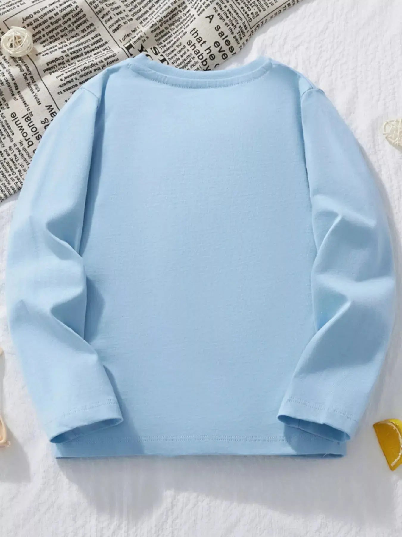 Kids Butterfly Long Sleeve Cotton Shirt With Floral Print Simply Love