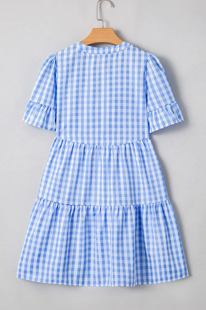 Simply Love: Gingham Mini Dress