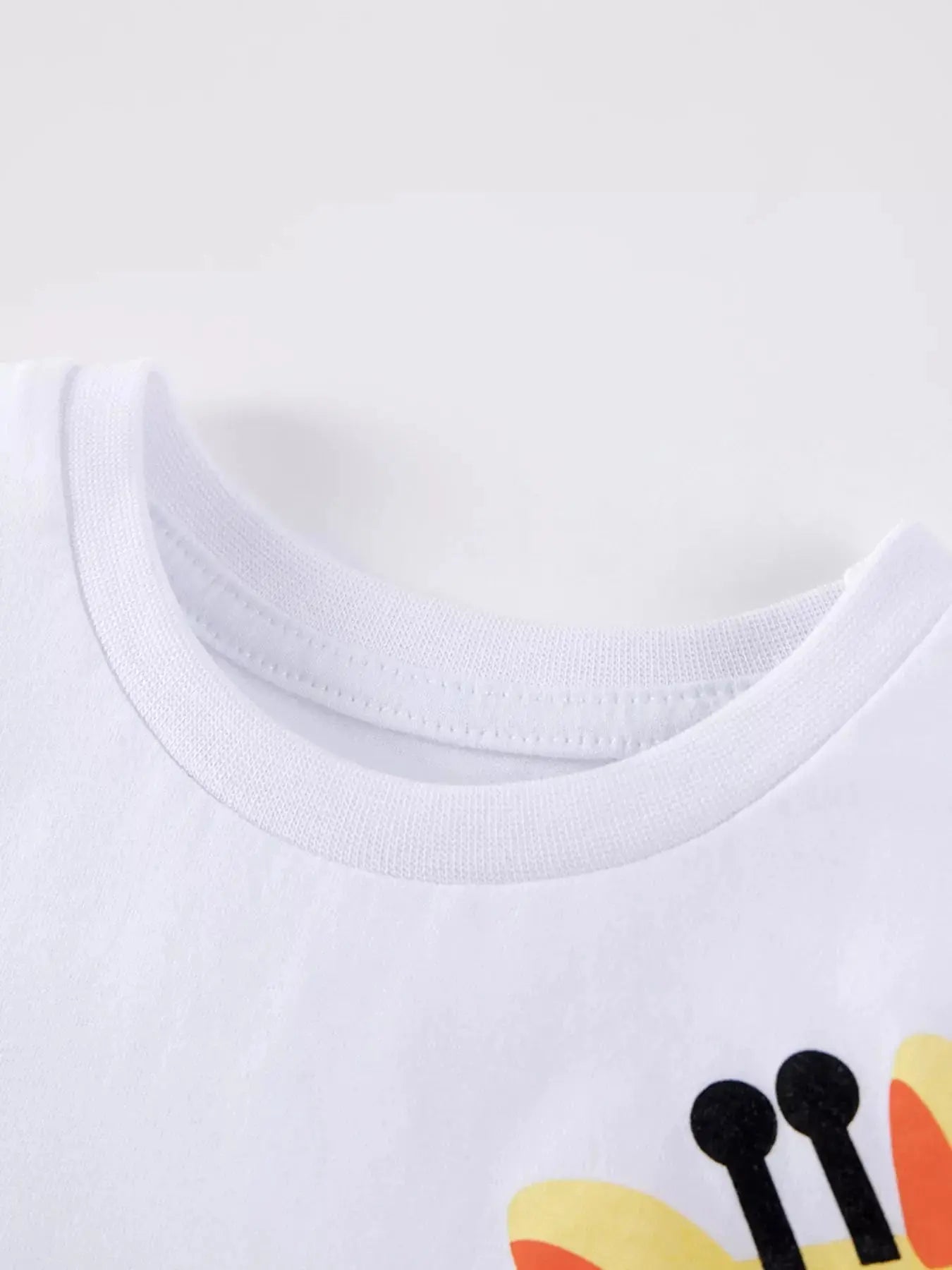 Children's Cartoon Animal Print Short Sleeve T-Shirt Simply Love