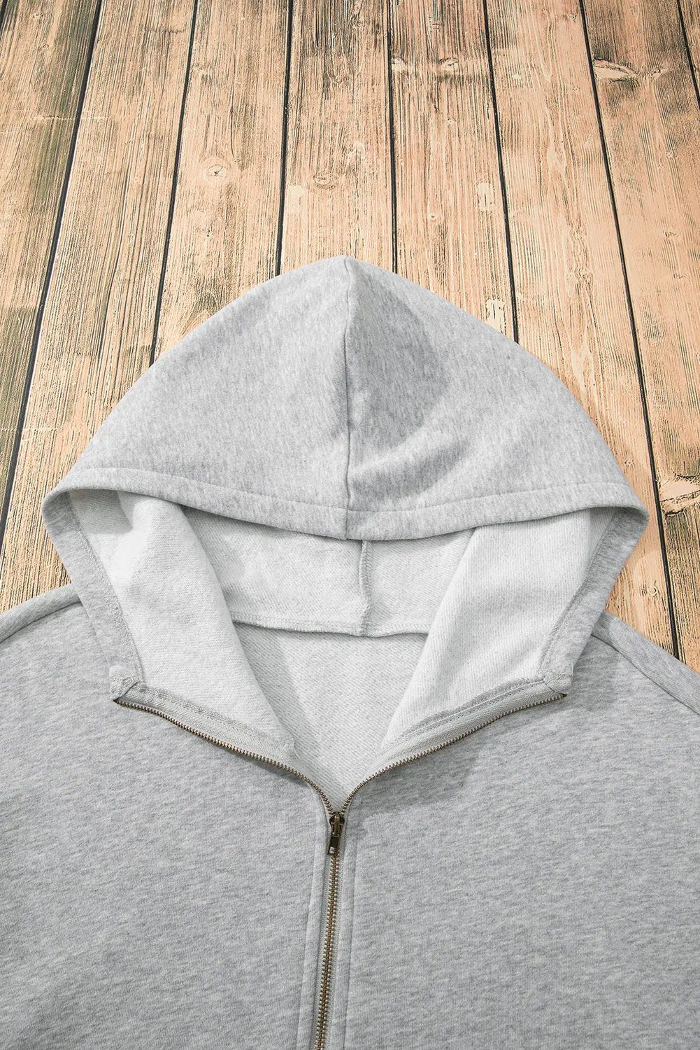Kate Fleece Lined Half Zipper Hoodie with Kangaroo Pockets - Love Salve 