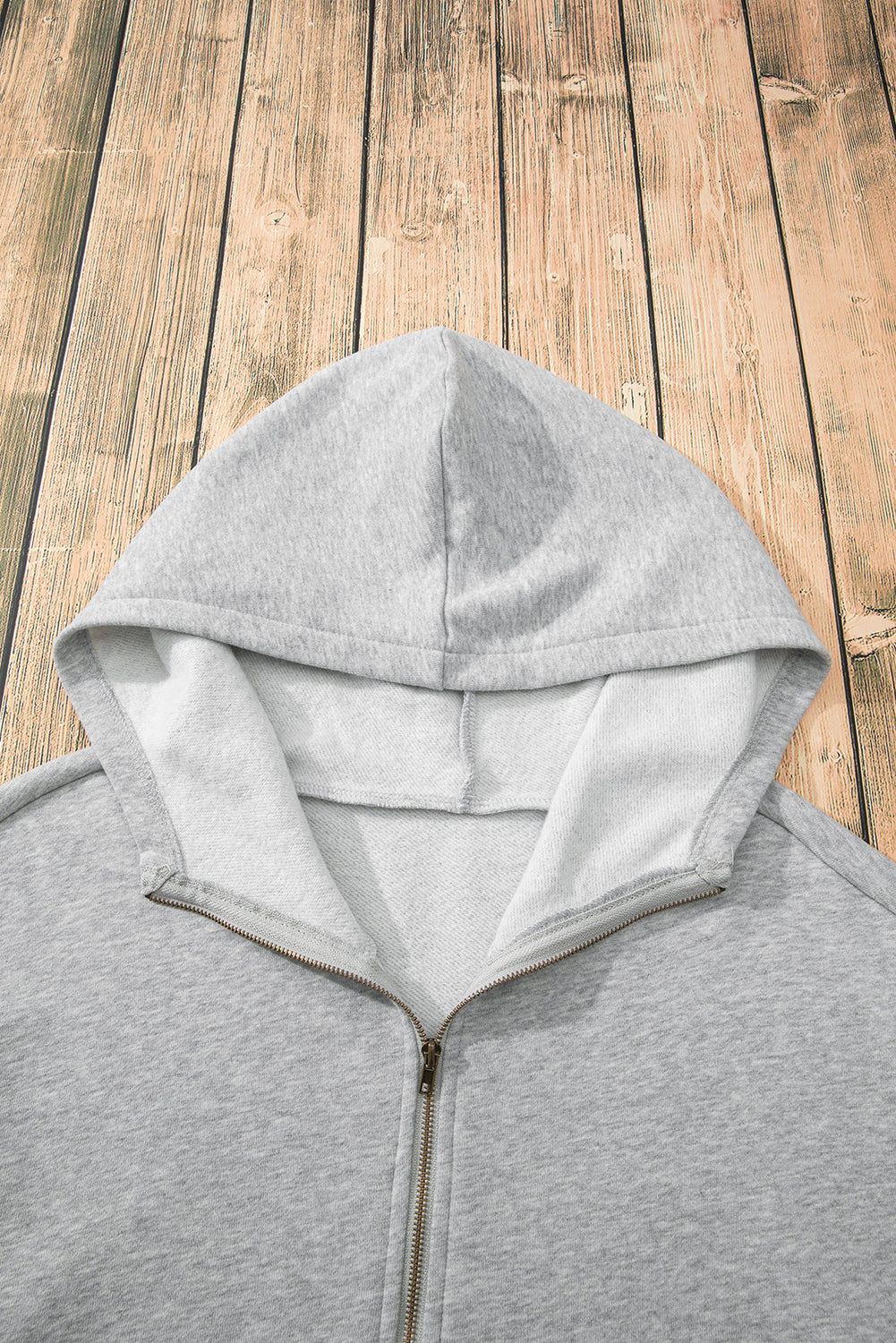 Kate Fleece Lined Half Zipper Hoodie with Kangaroo Pockets - Love Salve 