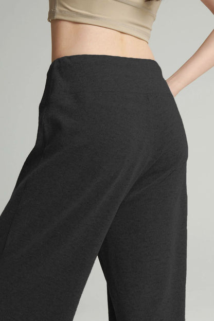 Essential Wide Leg Drawstring Trousers