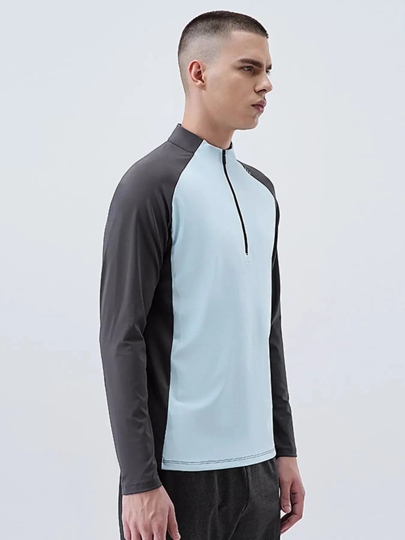 Men's Plus Size Long Sleeve Quick-Dry Active T-Shirt Simply Love