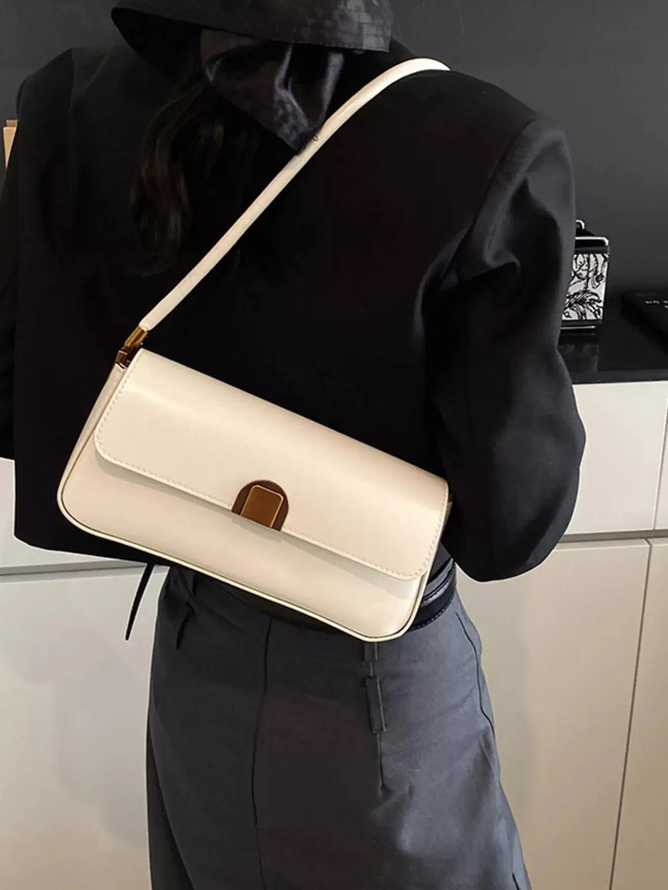 Retro Style Leather Shoulder Bag Simply Love