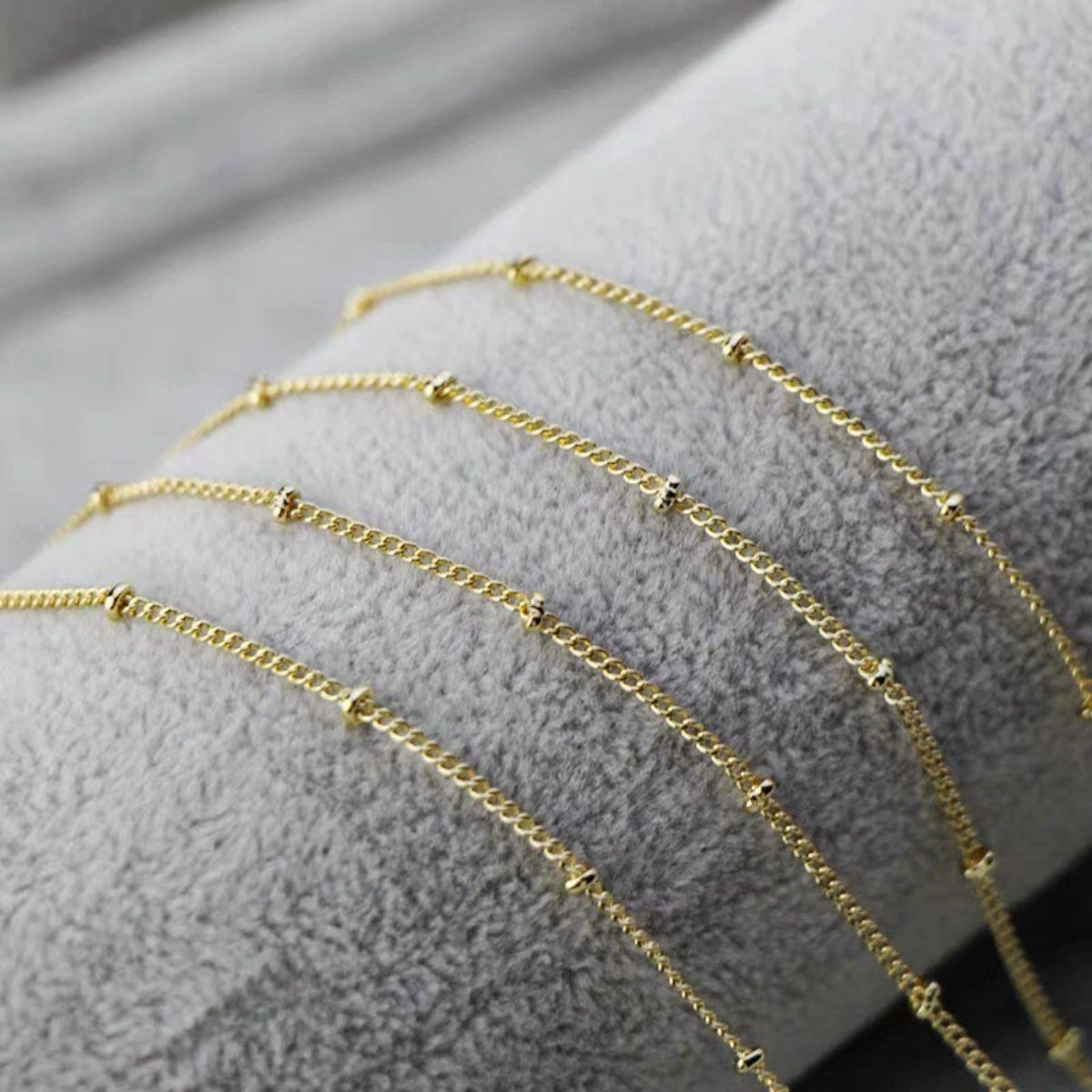 Golden Glow Bubble Initial Necklace – Make Your Statement Shine!