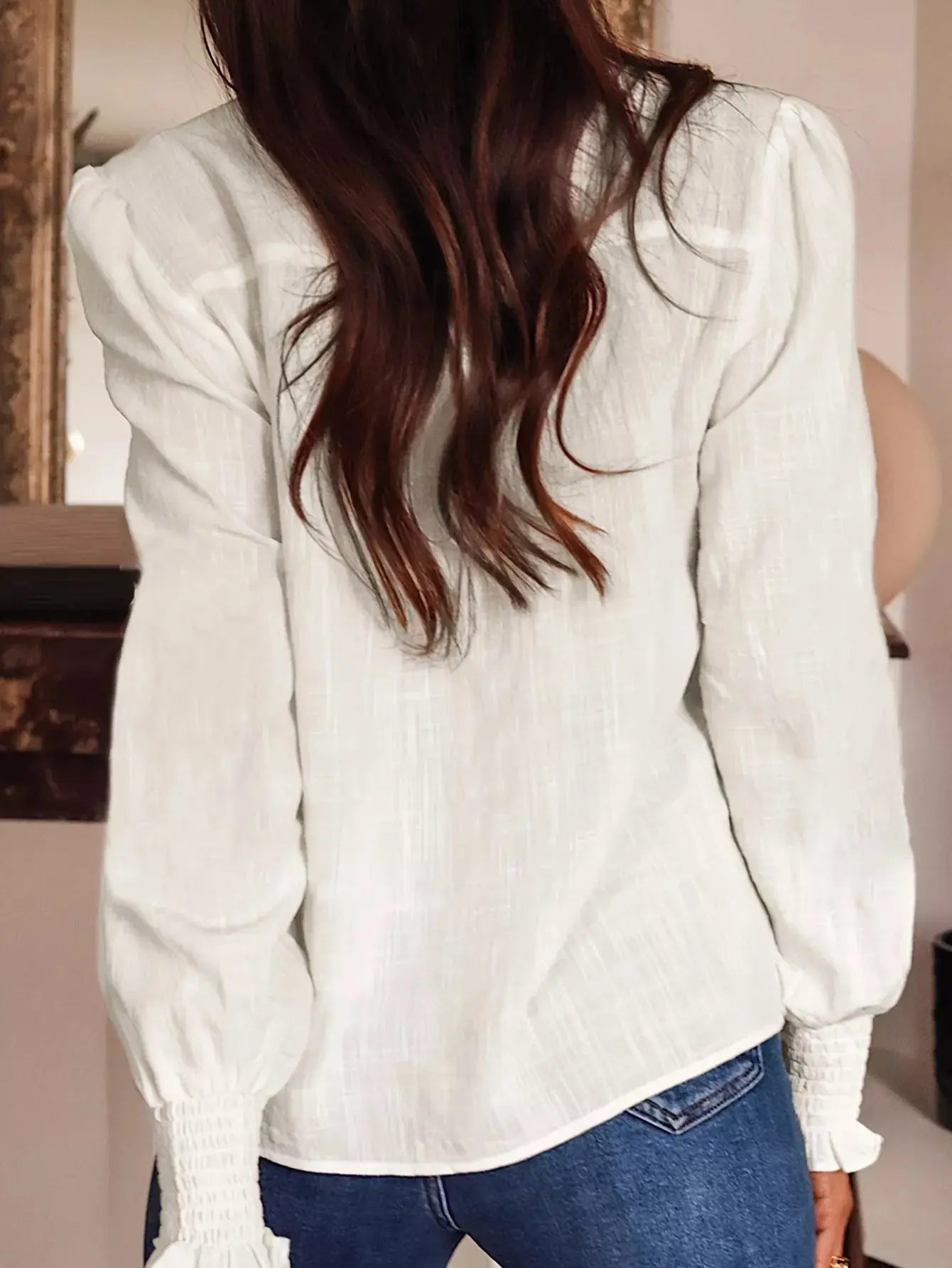 Embroidered Long Sleeve Shirt Simply Love