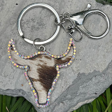 Bull Shape Key Chain.