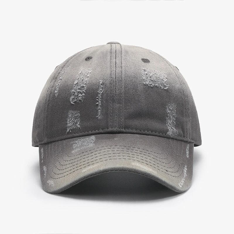 Adjustable cotton baseball hat with timeless design and customizable fit.