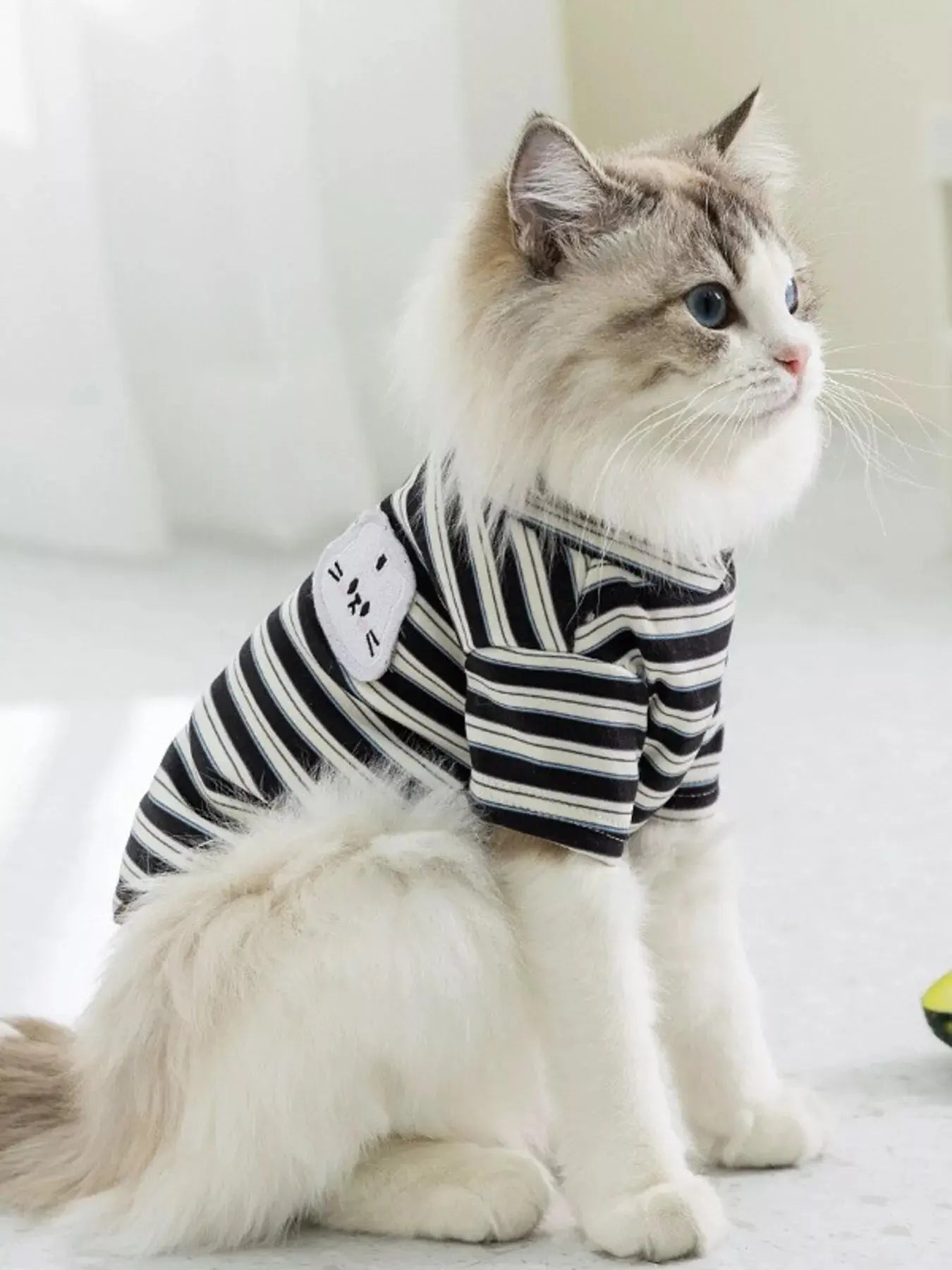 Cozy Plush Pet Sweater with Cute Patch Simply Love