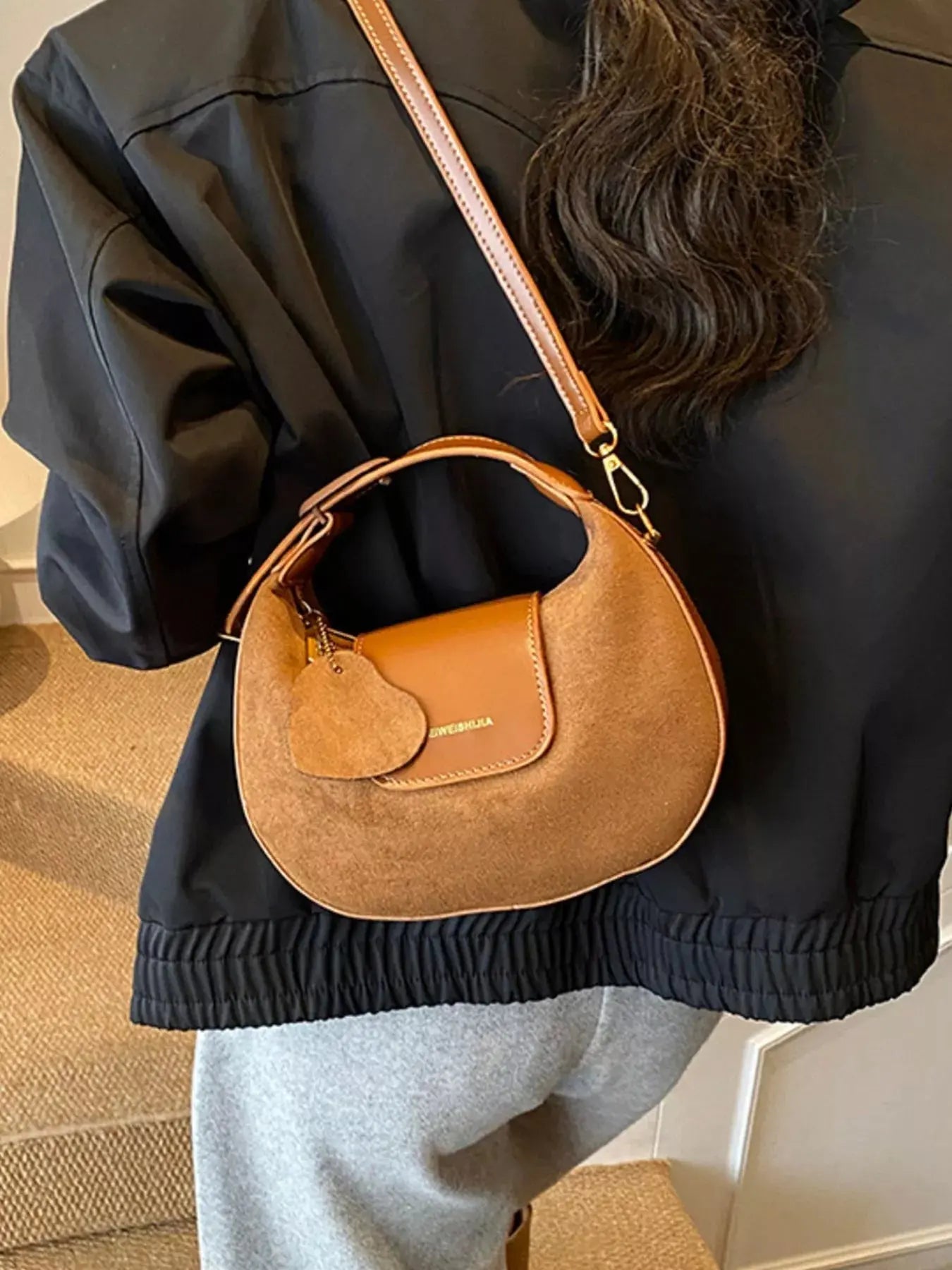 Top Handle Crossbody Bag Simply Love