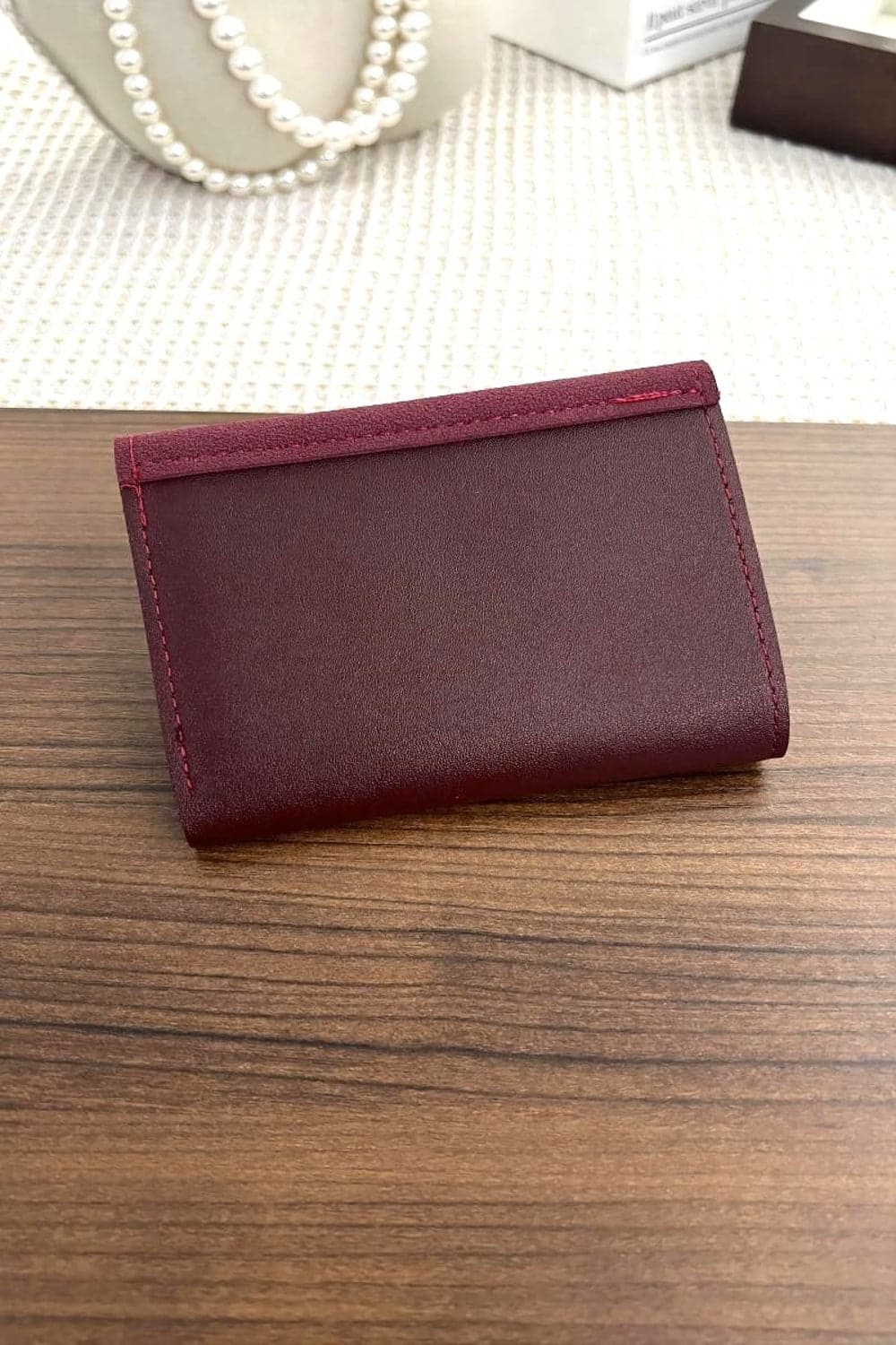 Zenana Compact Trifold Wallet.