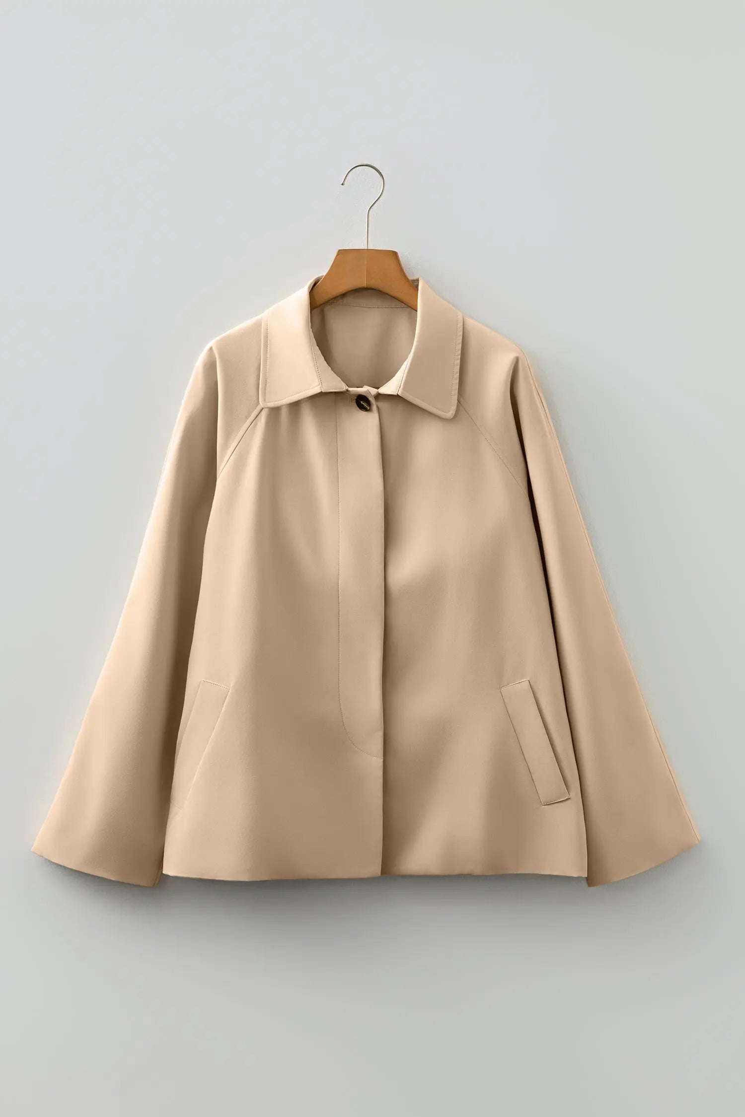 Parchment Plaid Liner Patchwork Single Breasted Trench Coat For Women Dear-Lover Dropshipping