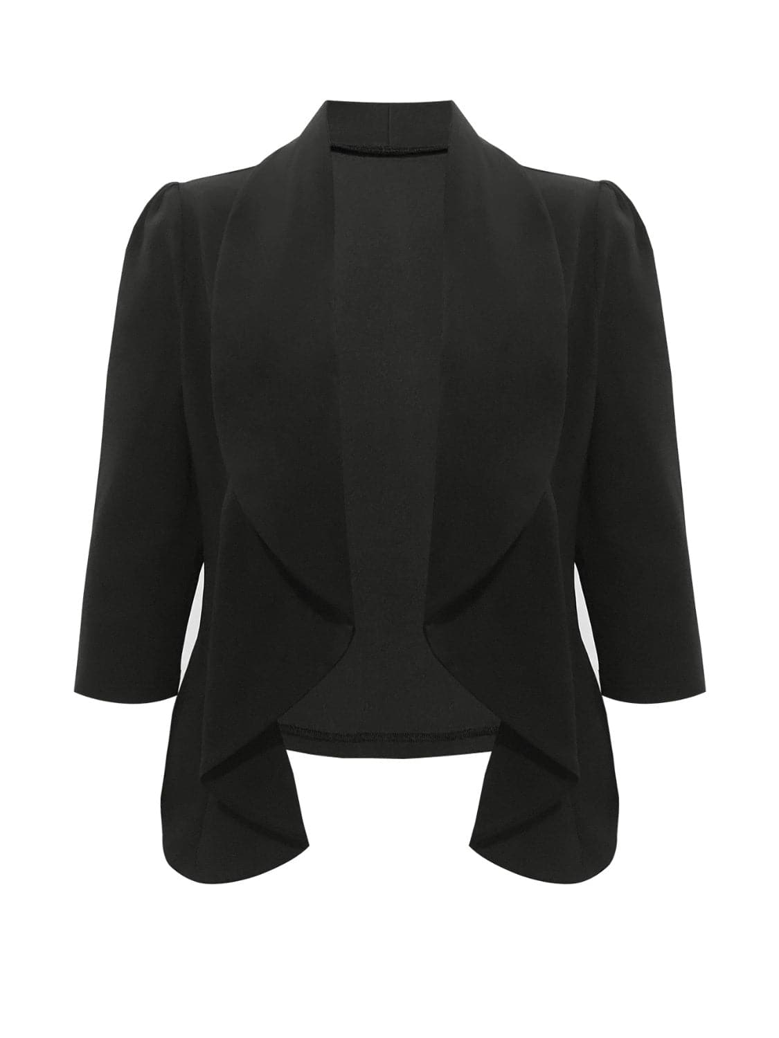 Three-Quarter Sleeve Blazer.