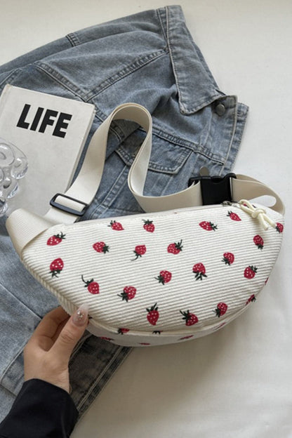 Stylish Printed Sling Bag with Adjustable Straps