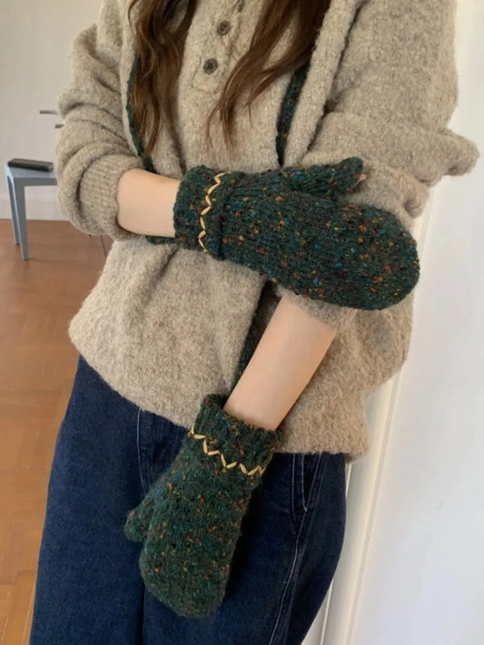 Textured Warm Mittens Simply Love