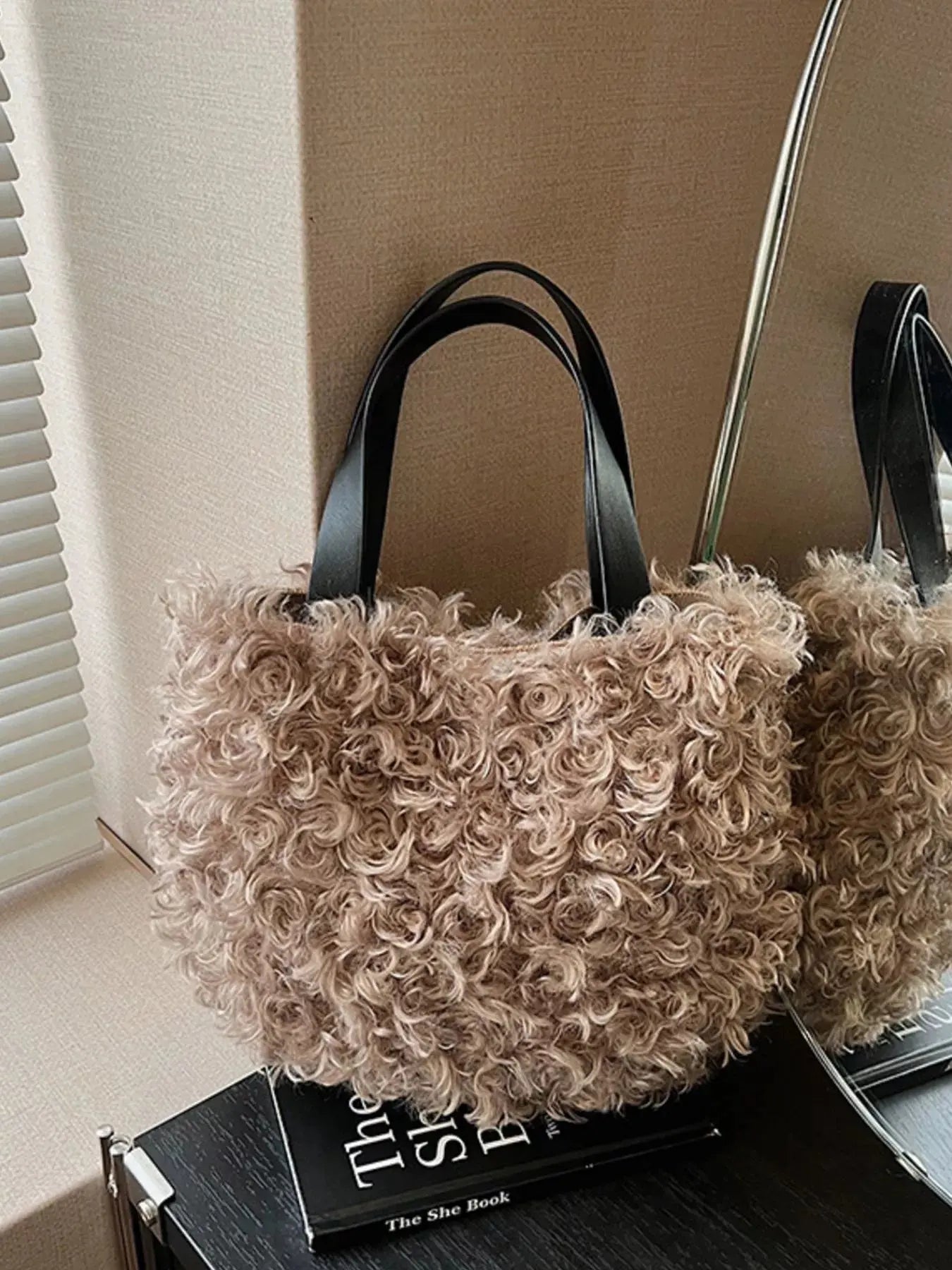 Lightweight Fluffy Handbag Simply Love