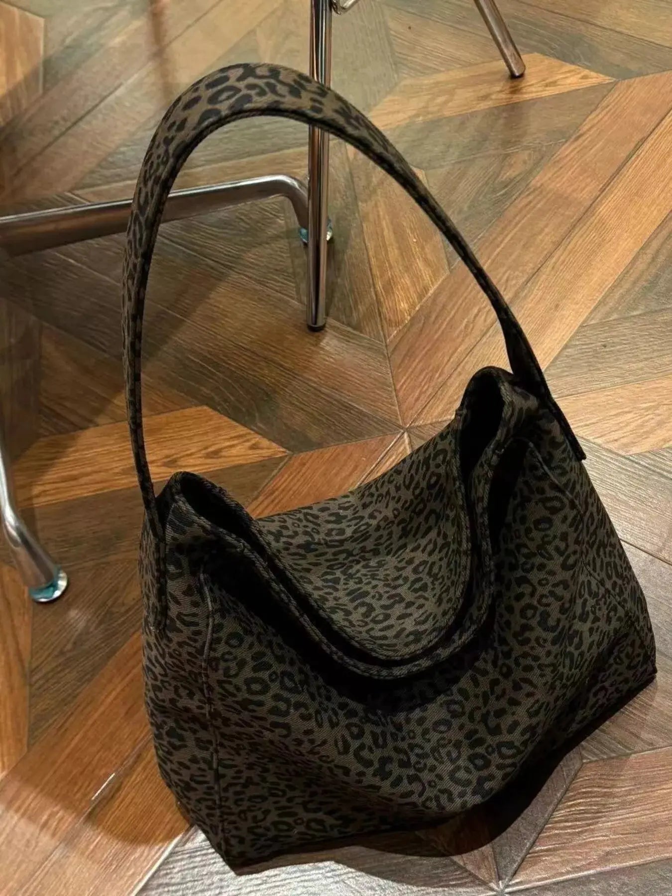 Leopard Print Tote Bag Simply Love