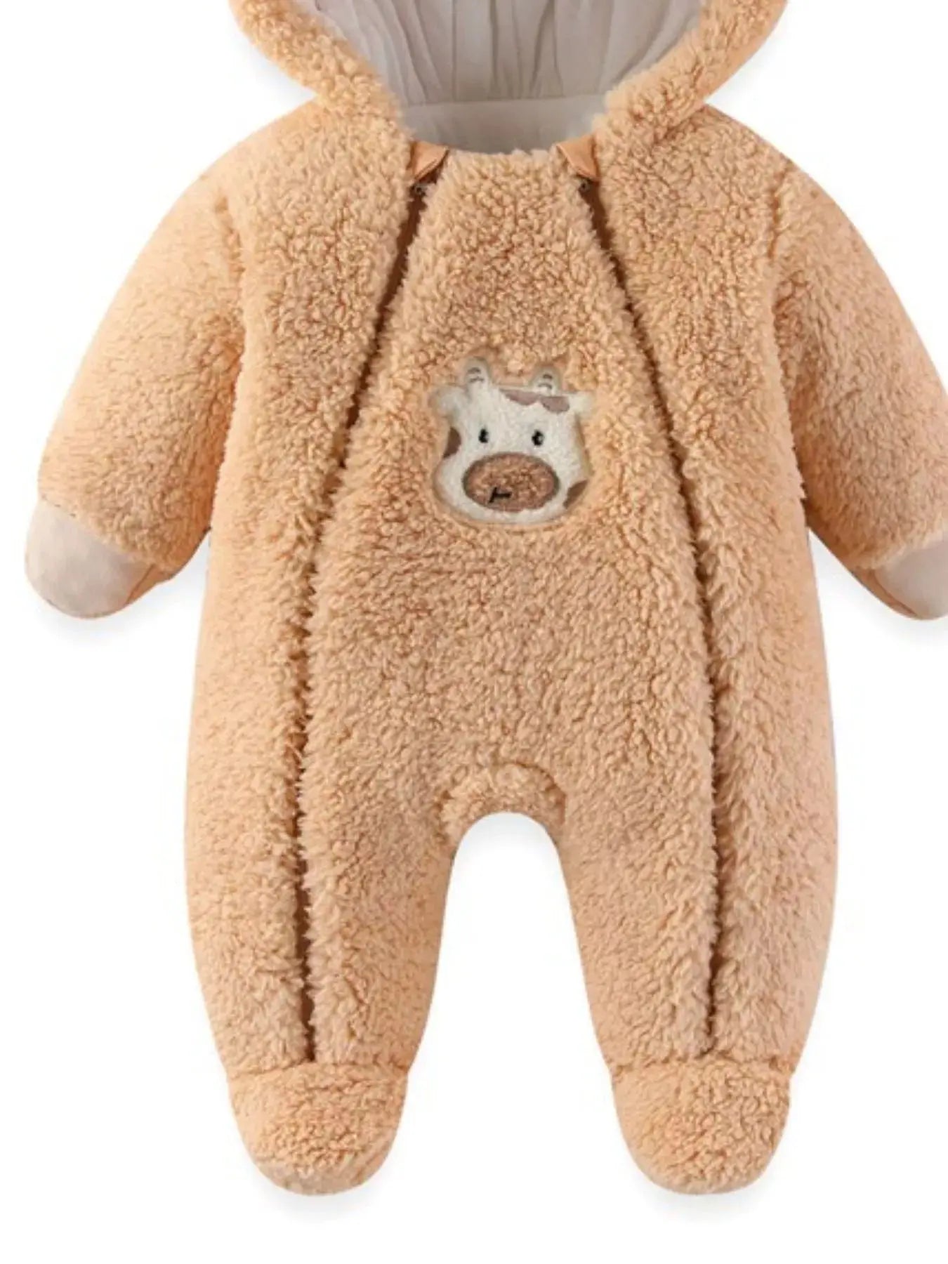 Cute Bunny Hooded Fleece One-Piece Simply Love