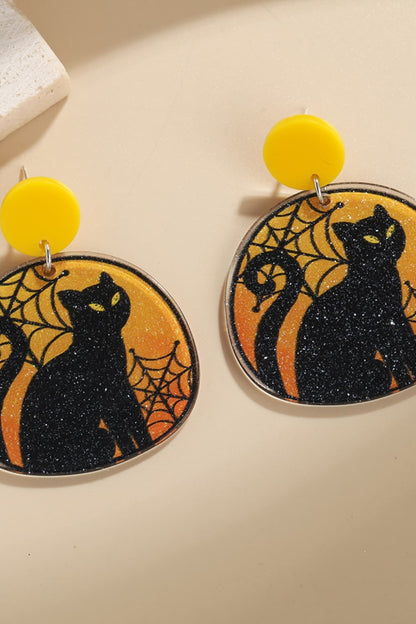 Spooky Acrylic Halloween Earrings