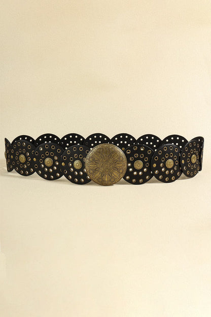 Zinc Alloy PU Disc Belt.