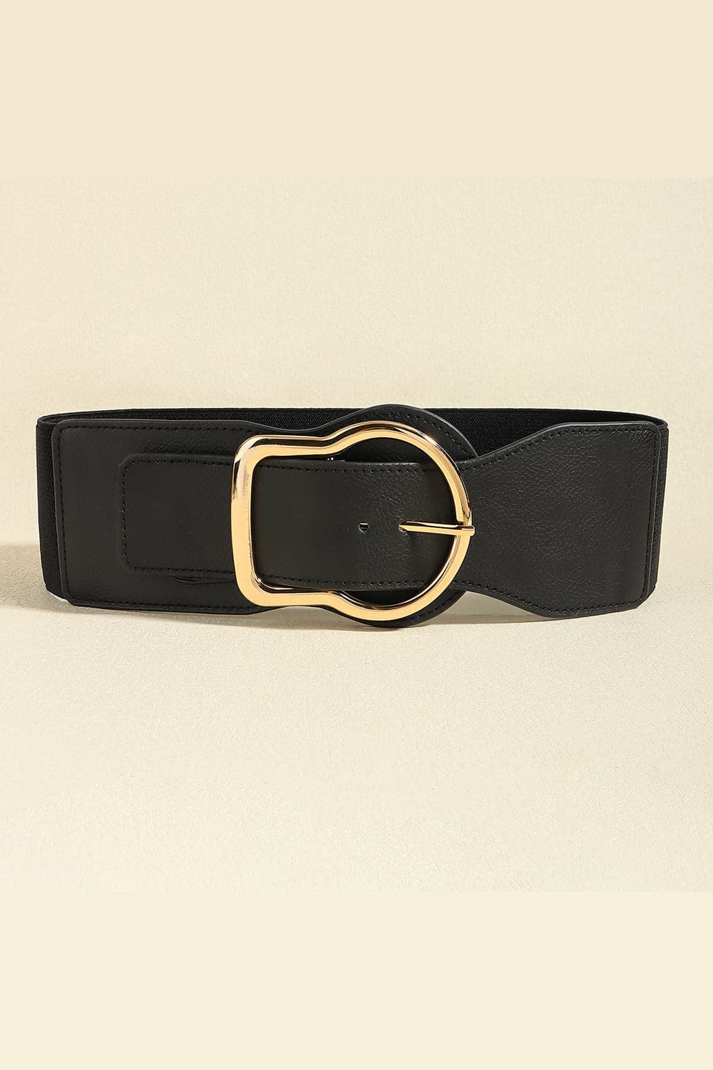 Zinc Alloy PU Leather Belt.