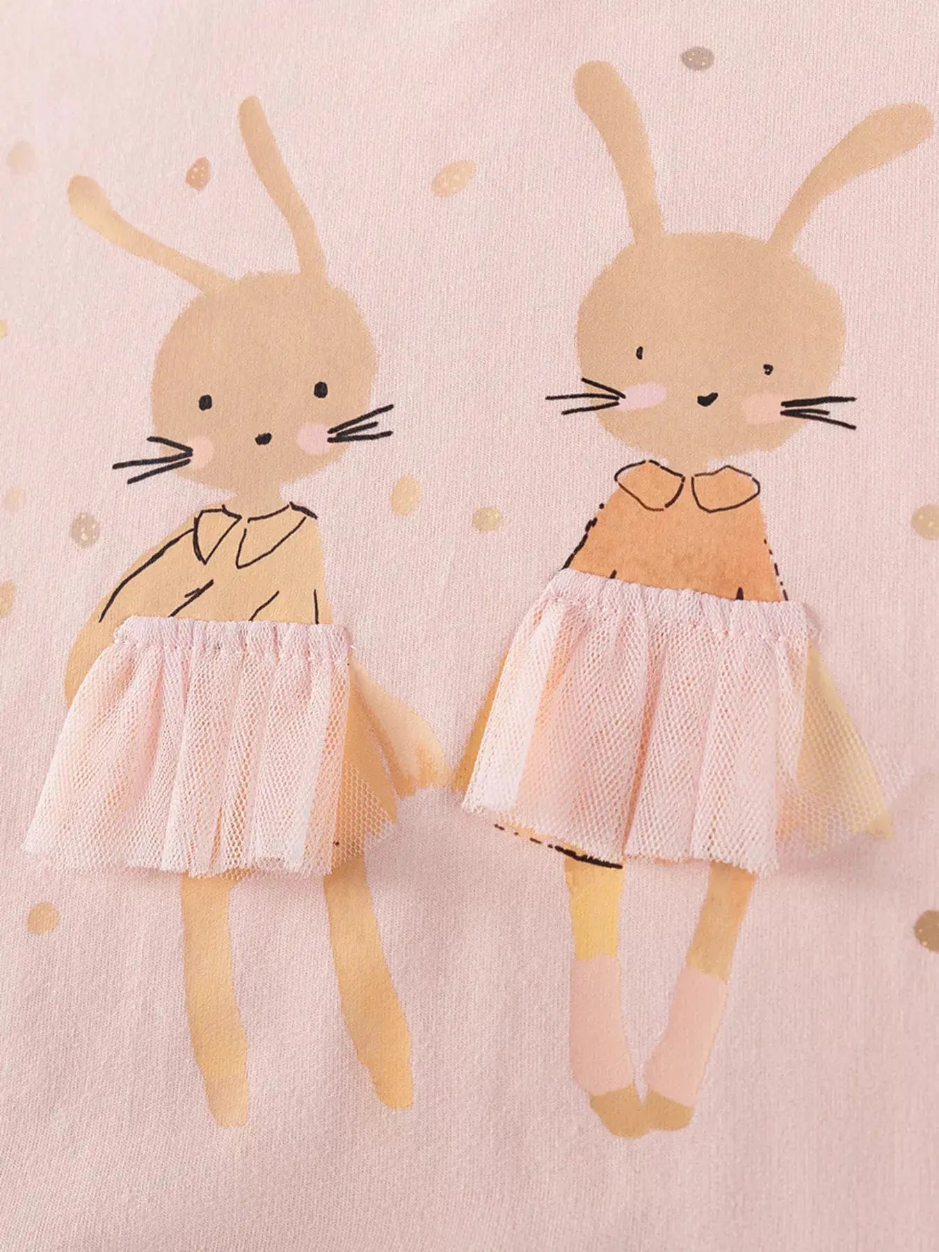 Children's Bunny Tulle Layered Dress Simply Love