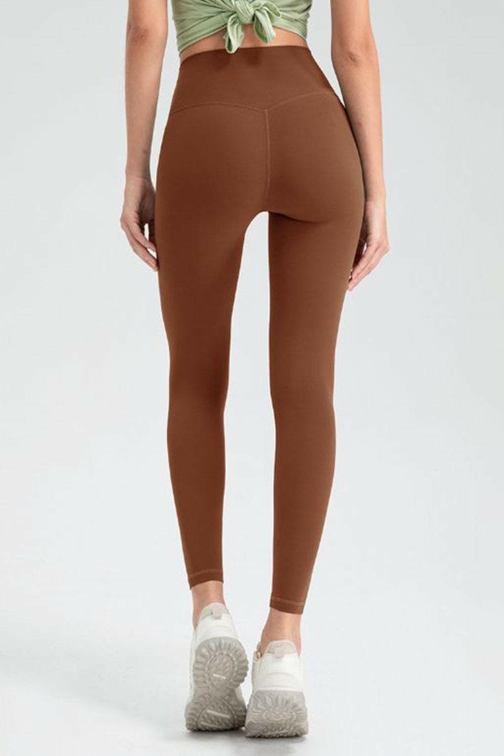 Wide Waistband High Waist Sport Leggings.