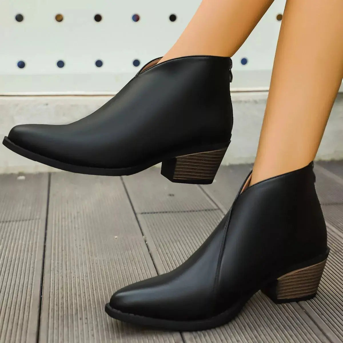 Pointed-Toe Ankle Boots Simply Love