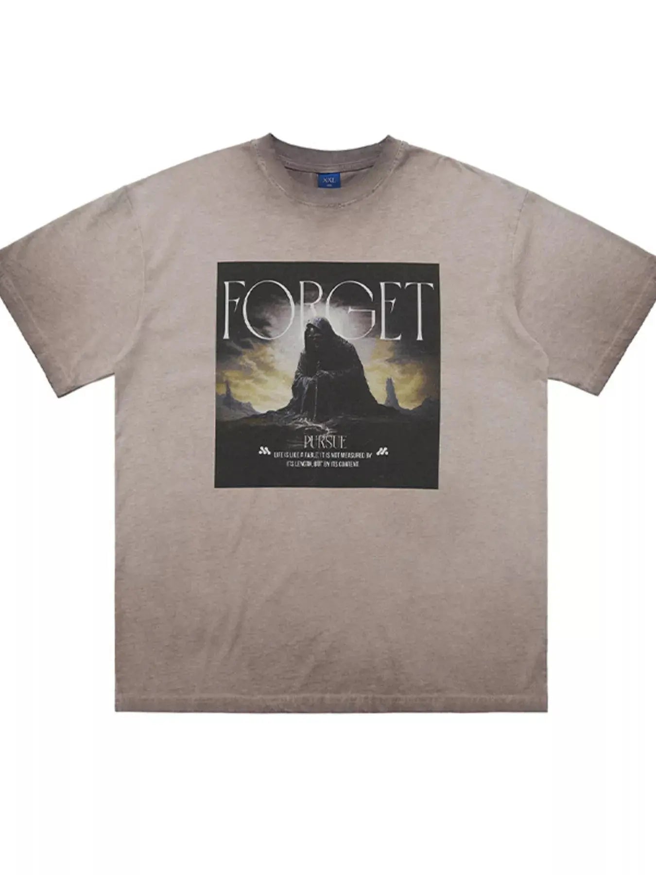 Men's Vintage Wash Graphic Oversized T-Shirt Simply Love