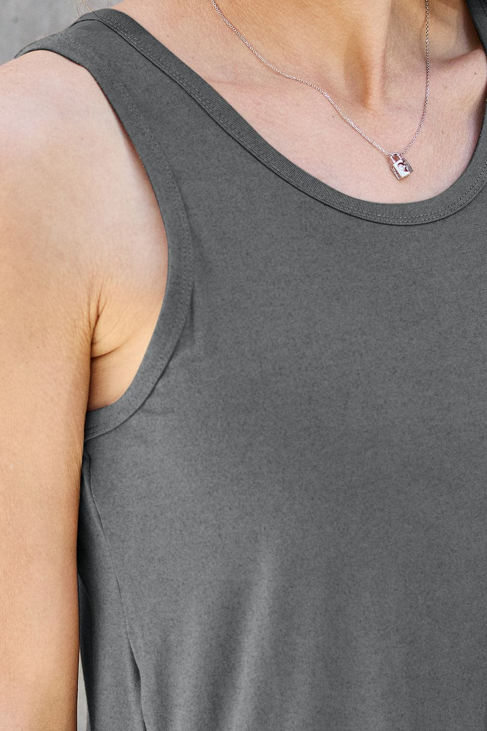 Basic Bae Full Size Round Neck Tank.