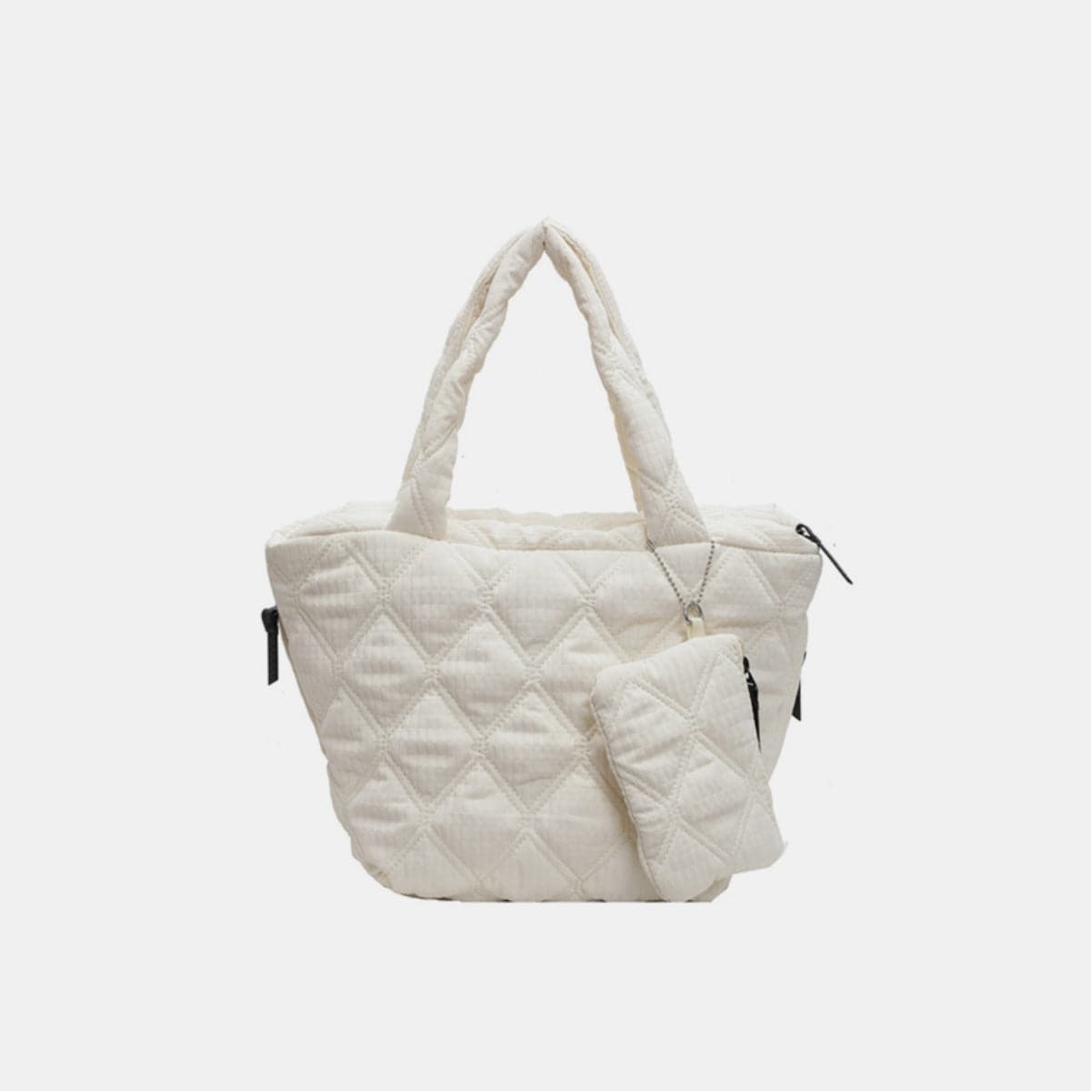 Medium polyester tote bag - versatile design