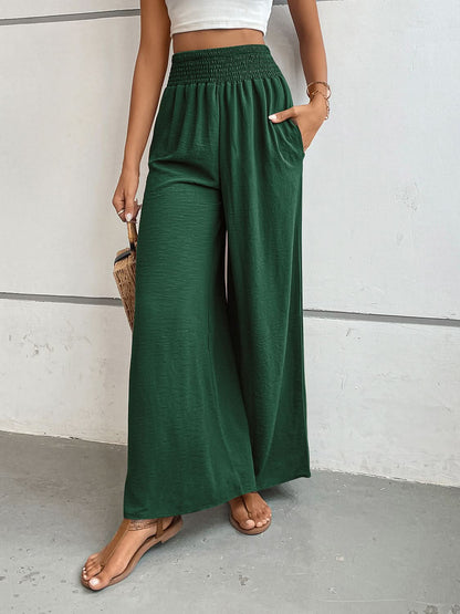 Perfee Wide Leg Pants with Pockets